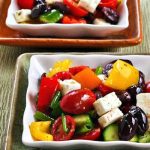 Chopped Greek Salad with Peppers