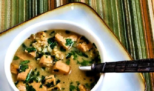 Coconut-Lime Turkey and Rice Soup