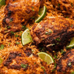 One Pan Chili Lime Chicken and Rice