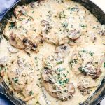 Creamy Parmesan Herb Mushroom Chicken