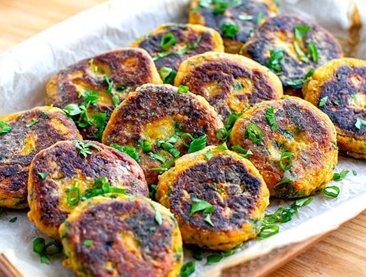 Vegetable Patties With Kale & Sweet Potato