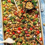 Quick and Easy Sheet Pan Cashew Chicken