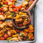 One Pan Fajita Chicken and Veggies